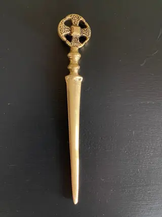 briefopener (1) - Messing