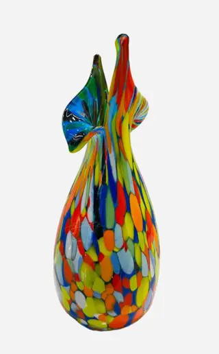 Imperio Rossi - Vaas met murrine - Glas
