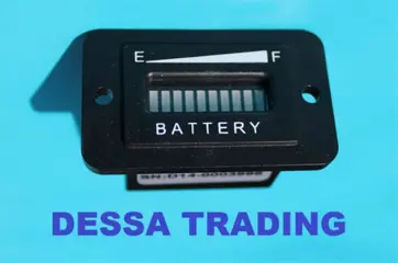 Led accu indicator inbouw 12/24 volt gratis verz. 24,95