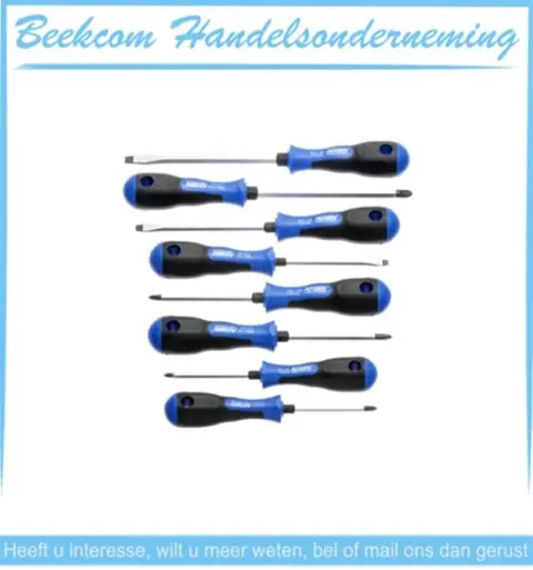 Schroevendraaierset 6-kant-8dlg Beekcomhandelsonderneming