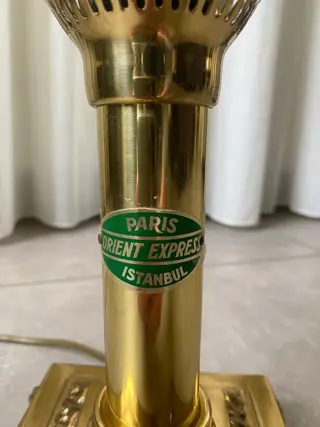 Paris Orient Express Istanbul - Tafellamp - Regency - Messing
