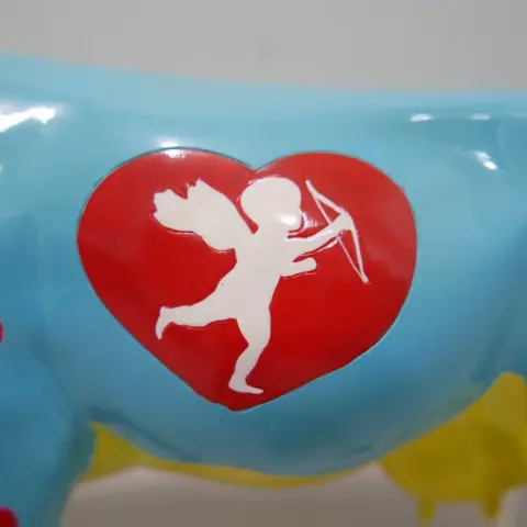 Jose Figueroa - Cow Parade - Beeld - polyresin