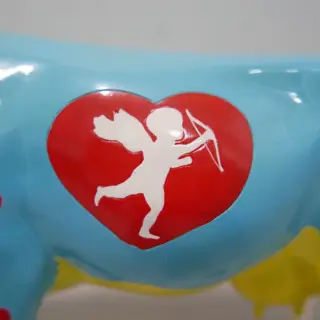 Jose Figueroa - Cow Parade - Beeld - polyresin