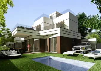 Moderne nieuwbouw villa,s in Ciudad Quesada / Alicante