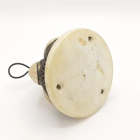 tafel bel - Albast, Parelmoer, Metaal