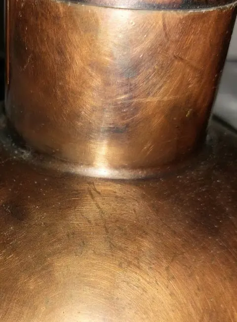 pooltafel lamp (1) - Industrial - koper metaal