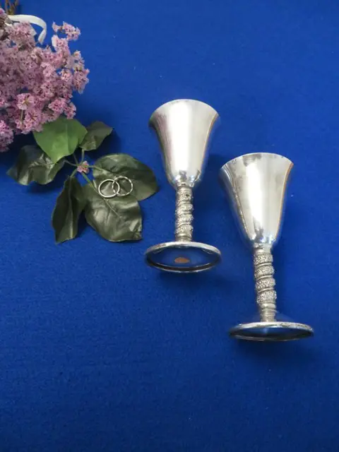 Verzilverde Bruidsbekers (2) - Anders..Verzilverd