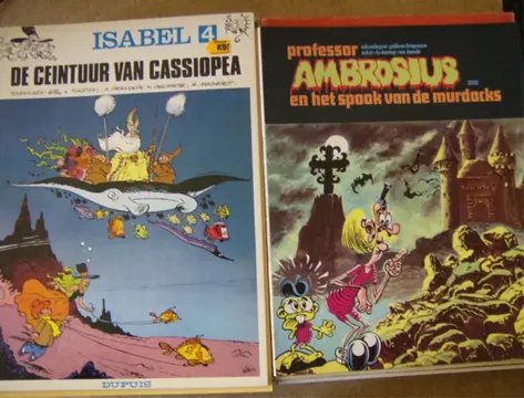 Diverse strip albums adv. 956