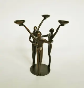 Corrie Ammerlaan-van Niekerk - Artihove - Beeld(je) - Brons (verguld/verzilverd/gepatineerd/koud geschilderd)