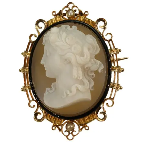 Victorian Cameo: A Glimpse into French 19th Century Jewellery