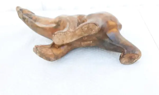 P. Chenet Foundry - Ijsbeer - 46 cm - 7,5kg - Brons