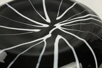 Carlo Nason - Murano.com - Grote kom "mod. "Filati" - Glas