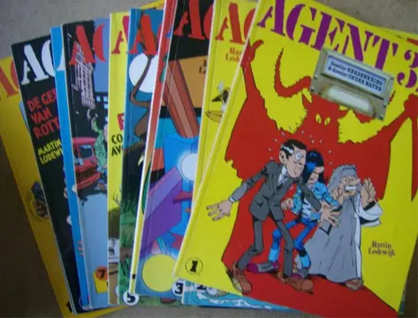 Agent 327 strips adv. 1113