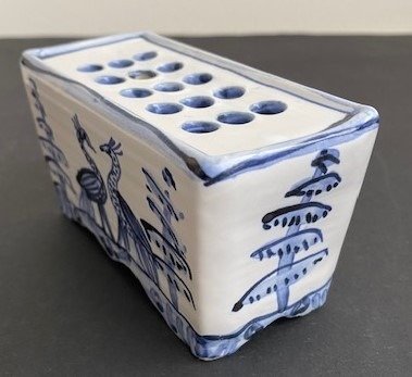 "Flowerbrick" Delfts Blauw - Aardewerk