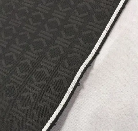 Kenzo zwarte stof - 225 x 140 cm - Hars/polyester - 21e eeuw