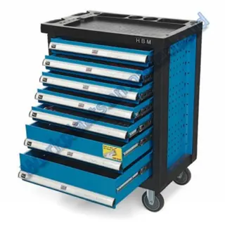 Gevulde Gereedschapswagen 196-Delig