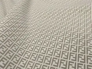 Fendi extra brede meubelstof - 300 x 340 cm - Katoen en polyester - 21e eeuw