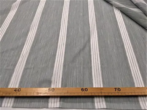 Knipgordijn in linnenmix Miglioretti - 600 x 300 cm - Linnen, Organza - 21e eeuw