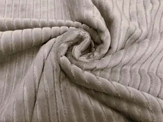 Prachtig breed geribbeld iriserend zijdefluweel - 400 x 140 cm - Fluweel, Zijde - 21e eeuw