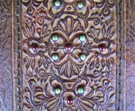 Evangelie omslag - Leder