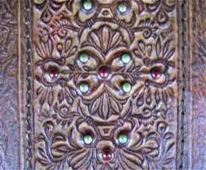 Evangelie omslag - Leder