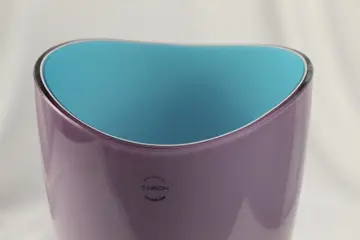 Carlo Nason - Murano.com - Opalen vaas 'Sol' lijn - Glas