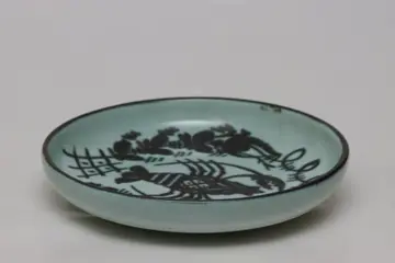 Géza Gorka (1894-1971) - Wandbord met kankerdecor - Keramiek