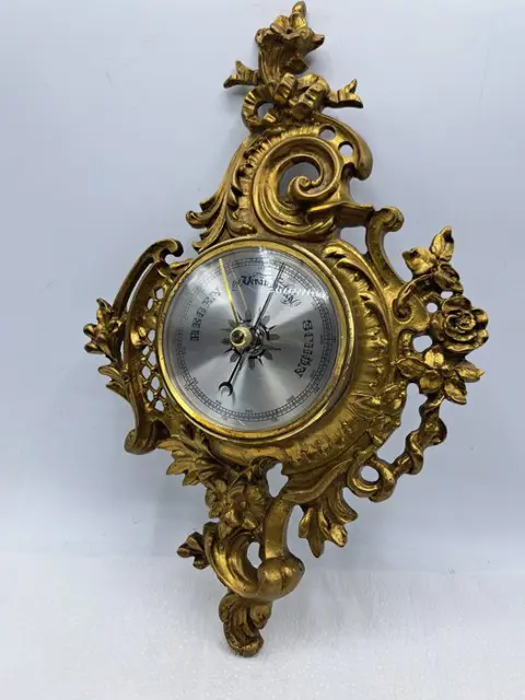 Cartel Barometer. - Brons