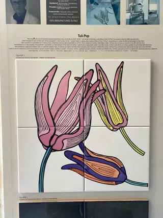 Ronald van der Hirst - Bardelli - tegel (8) - Keramiek