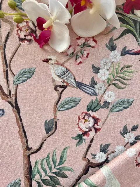 Groot stuk stof, oosterse print. 3.00 x 1.50 - Katoen - 21e eeuw