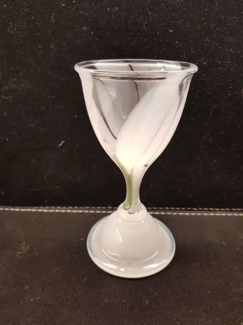 Per Lütken - Holmegaard - Bril, serie "Sneeuwklokje". (3) - Glas