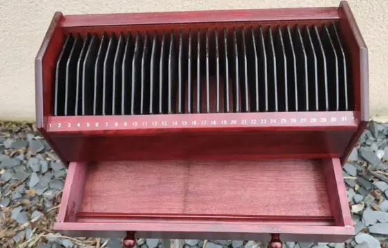 Bureau, Bureau set, sorteerder - Hout