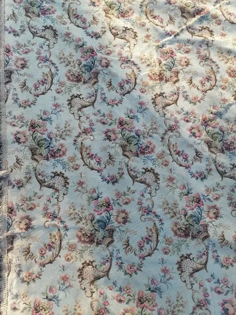 Gordijn - 240 x 290 cm - Wol - Midden 20e eeuw