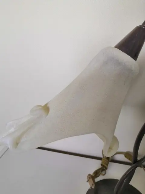 Massive - Bureaulamp (1) - IJzer (gesmeed)