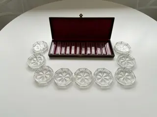 Knife rests and coasters (21) - Kristal