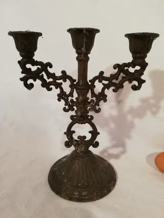 AGAD - set kandelaars (2) - Barok - Koper