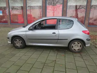 Peugeot 206 1.6 3drs 2002 Plaatwerk kleurcode EZAC