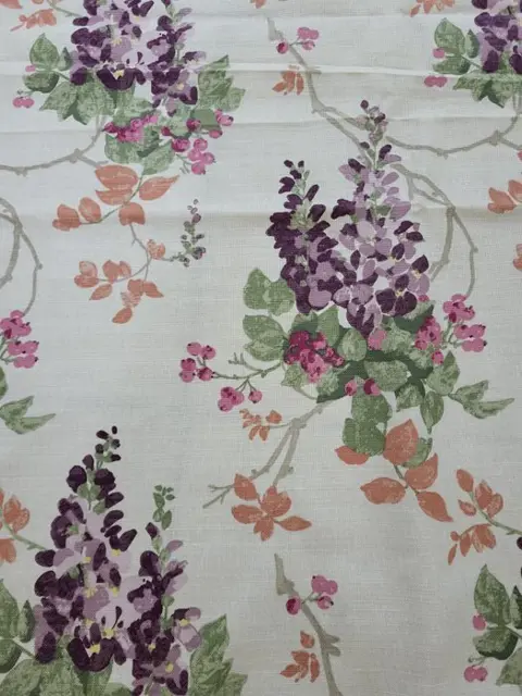 Prachtige Laura Ashley-stof - 432 x 145 cm - Katoen, Linnen - Eind 20e eeuw