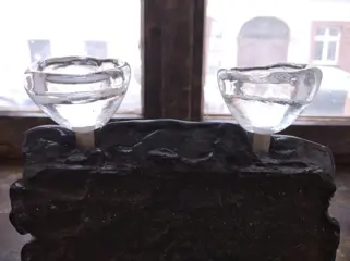 Andrzej Rafalski - Waxinelichthouder - Glas