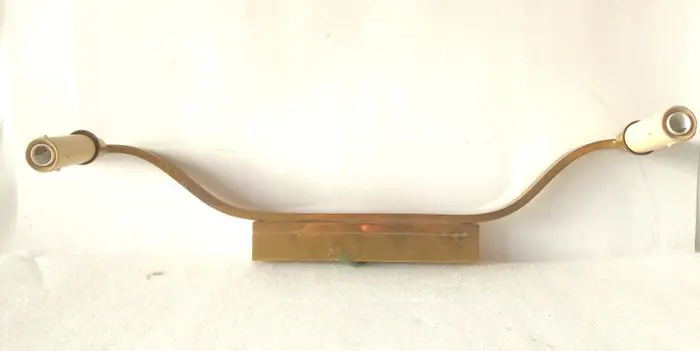 schilderij verlichting - gouden metaal