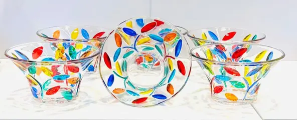 Vetreria Zecchin - IJsbekers (6) - Glas