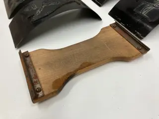 Unieke Antieke Franse Landkaart Stempels - ijzer