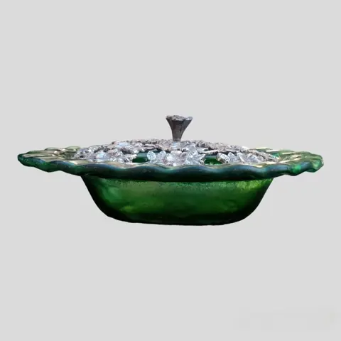 Gunsten - Art Deco - Glas, Tin