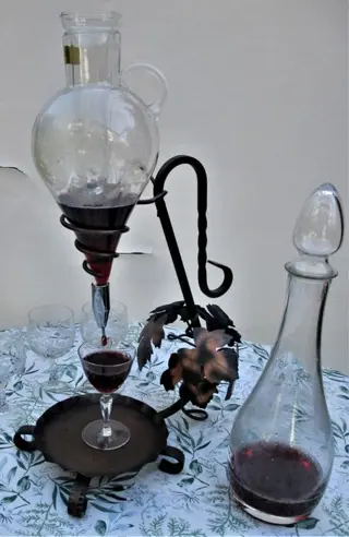 Karaf (6) - Art Deco - Koper