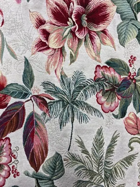 600 x 150 cm - Zware San Leucio jacquard glamourstof Jungle - Katoen - 21e eeuw