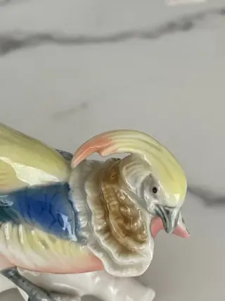 Karl Ens, Volkstedt - Beeld(je), Vogel - Porselein
