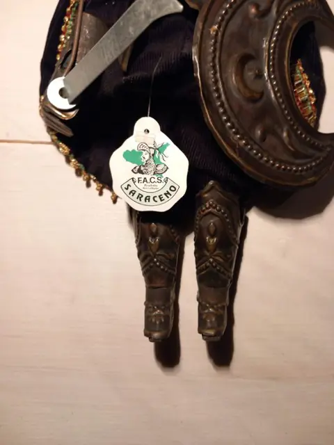 f.lli patania - Patania - marionet (1) - hout en metaal