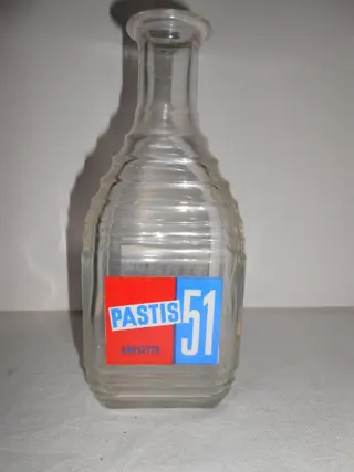 Ricard - Pernod - Pastis 51 - Karaf (5) - Modern - Glas, Plastic