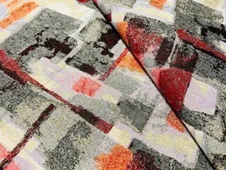 5,00 x 1,40 meter!!! Elegante veelkleurige gobelin stof (1) - Hars/polyester, Katoen - 21e eeuw