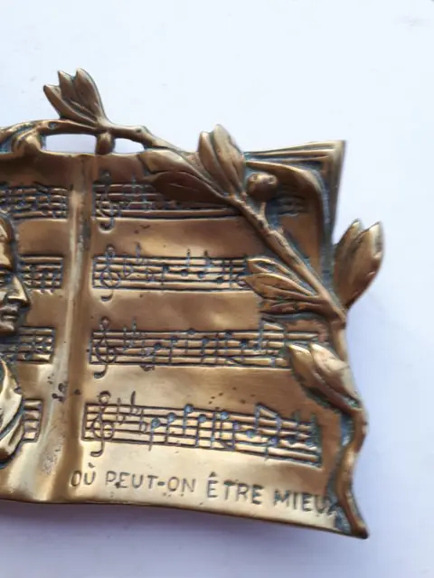 H. Delhez - Vide poche - Romantisch - Brons (verguld/verzilverd/gepatineerd/koud geschilderd)